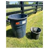 Trash Can & Bucket