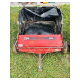 Pull Behind, 38 inch lawn sweeper / grass