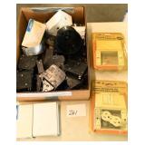 Box Lot of electrical items