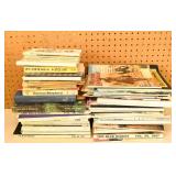 Group lot of books & magazines
