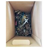 Group lot of assorted tools, including wrenches &