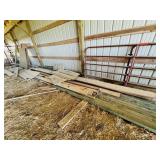 Assortment of lumber Gates & metal NOT included