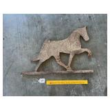 Cast Iron Horse Decoration