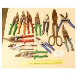 Group lot of snips & shears