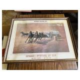 Framed Cheyenne Frontier Days Poster