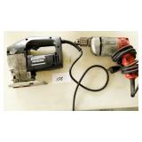 Black & Decker Jig Saw & Milwaukee Drill