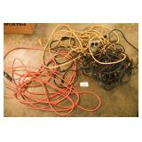 Group lot of Extension Cords