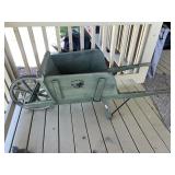 Wooden Wheel Barrow