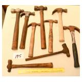 Assortment of Hammers