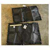 Horse trailer window screens