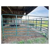 (4) Heavy Duty 12 Ft Corral Panels
