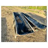 (2) 10 Ft Feed Bunks