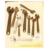 Group lot of wrenches