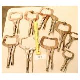 Group lot of Welding Clamps