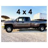 2007 4x4 Chevrolet 3500 HD Dually Silverado LT
