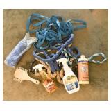 Group lot of horse items
