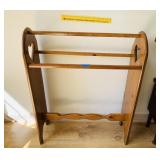 Wooden Quilt Rack