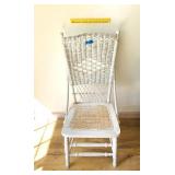 Vintage Wicker and Rattan Chair