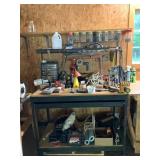 Work Table Clean Off