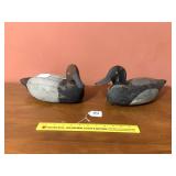 (2) Wooden Ducks