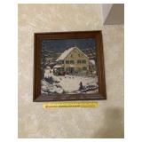 Small Framed Wall Hanging