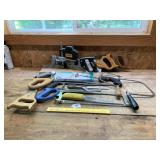 Various Saws Various Saws includes Hacksaw, back