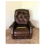 Upholstered Brown Recliner