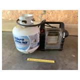 Blue Rhino Propane Bottle & Mr. Heater