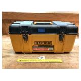 Craftsman Plastic Toolbox w/Contents