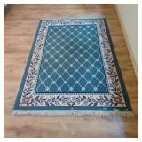 Area Rug Only - Measures Approx. 91 x 67 -