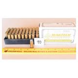 A brand new box of gun ammo - magtech cowboy