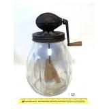 An Antique No. 8 Glass Dazey Churn