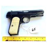Colt Automatic 32 pistol - Gun S/N 309011