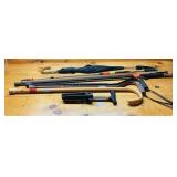Assorted Lot of Canes also includes an Umbrella -