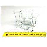 Group of Glassware includes Shot Glasses -