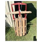 Fleetland Flyer Wooden Sled