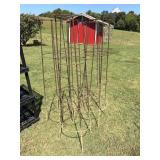 (5) Large, Heavy Duty Tomato Cages; made from
