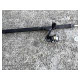 Mr. Crappie Slab Shaker Spinning Reel equipped