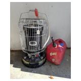 Dyna Glo Kerosene Heater; does come w/ fuel can;