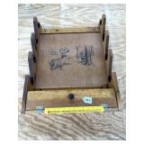 Wooden gun rack