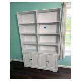 Bookcase; Contents NOT included; measures approx.