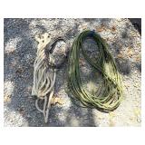 Group lot of rope & air hose