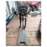 Antique Beam Boring Machine