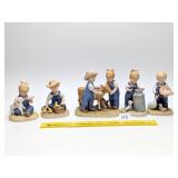 Home Interiors "Denim Days" Collection Figurines: