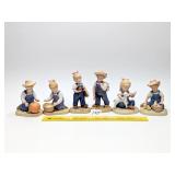 Home Interiors "Denim Days" Collection Figurines: