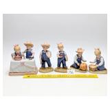 Home Interiors "Denim Days" Collection Figurines: