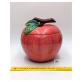 Ceramic Apple Cookie Jar      Located in Kitchen