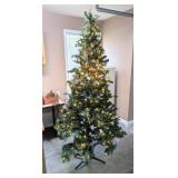 7 Ft Holiday Time Pre-Lit Duncan Fir Christmas