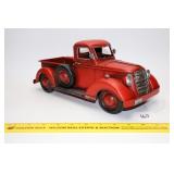 Decorative Red Farm Truck      Located in Garage