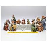 Set of Home Interiors Ceramic Figurines: "Lord